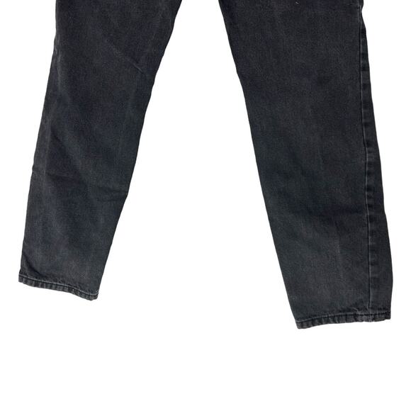 The Ragged Priest Faded Black Grey High Denim Jeans Sz 26 Ripped Distressed - Picture 9 of 12